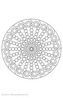 Mandalas Geo kleurplaat 30